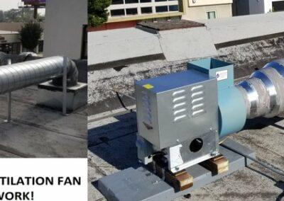 Commercial Exhaust Fan project