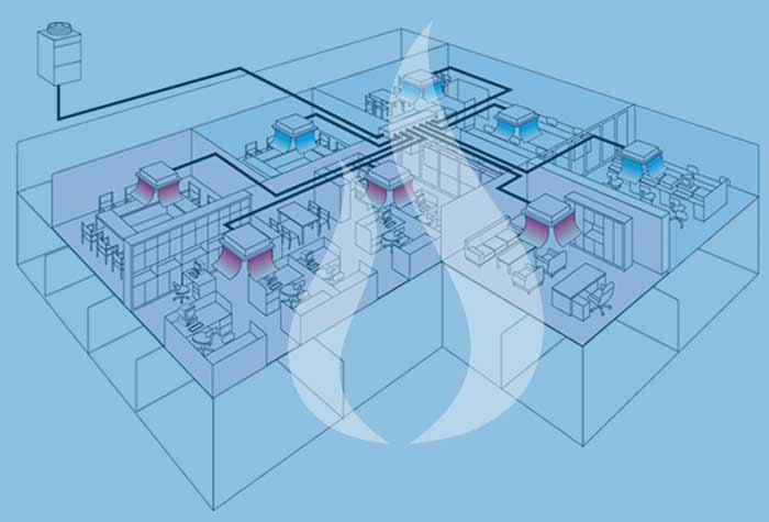 Diagram Variable Refrigerant Flow in Inglewood, California (5032)