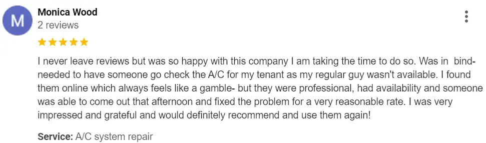 ac Repair review - wood